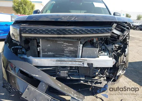 2025 Hyundai Santa Fe Hybrid Calligraphy from USA, damaged, VIN 5NMP54G19SH019851